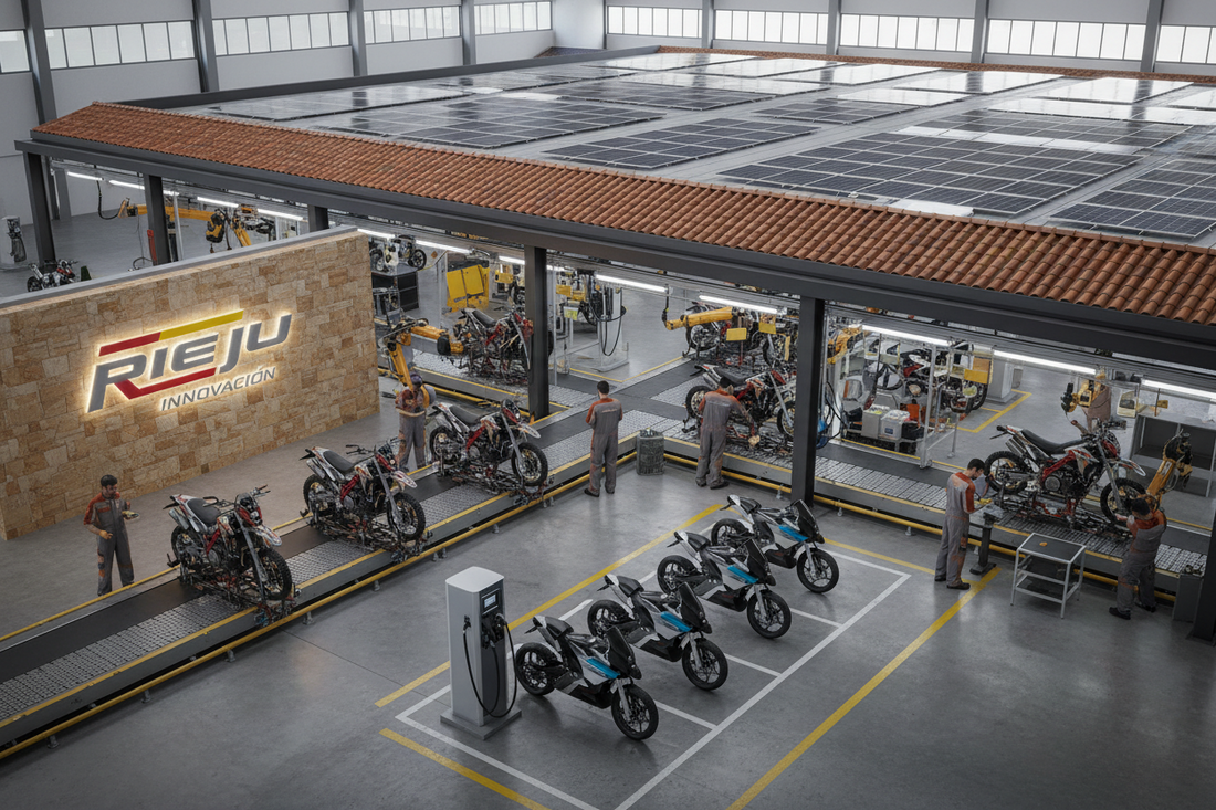 Rieju prepara una nueva fábrica en España para dar el salto definitivo en producción y movilidad eléctrica