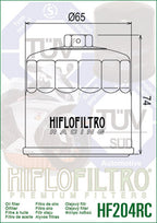 Filtro de aceite HIFLOFILTRO Racing - HF204RC