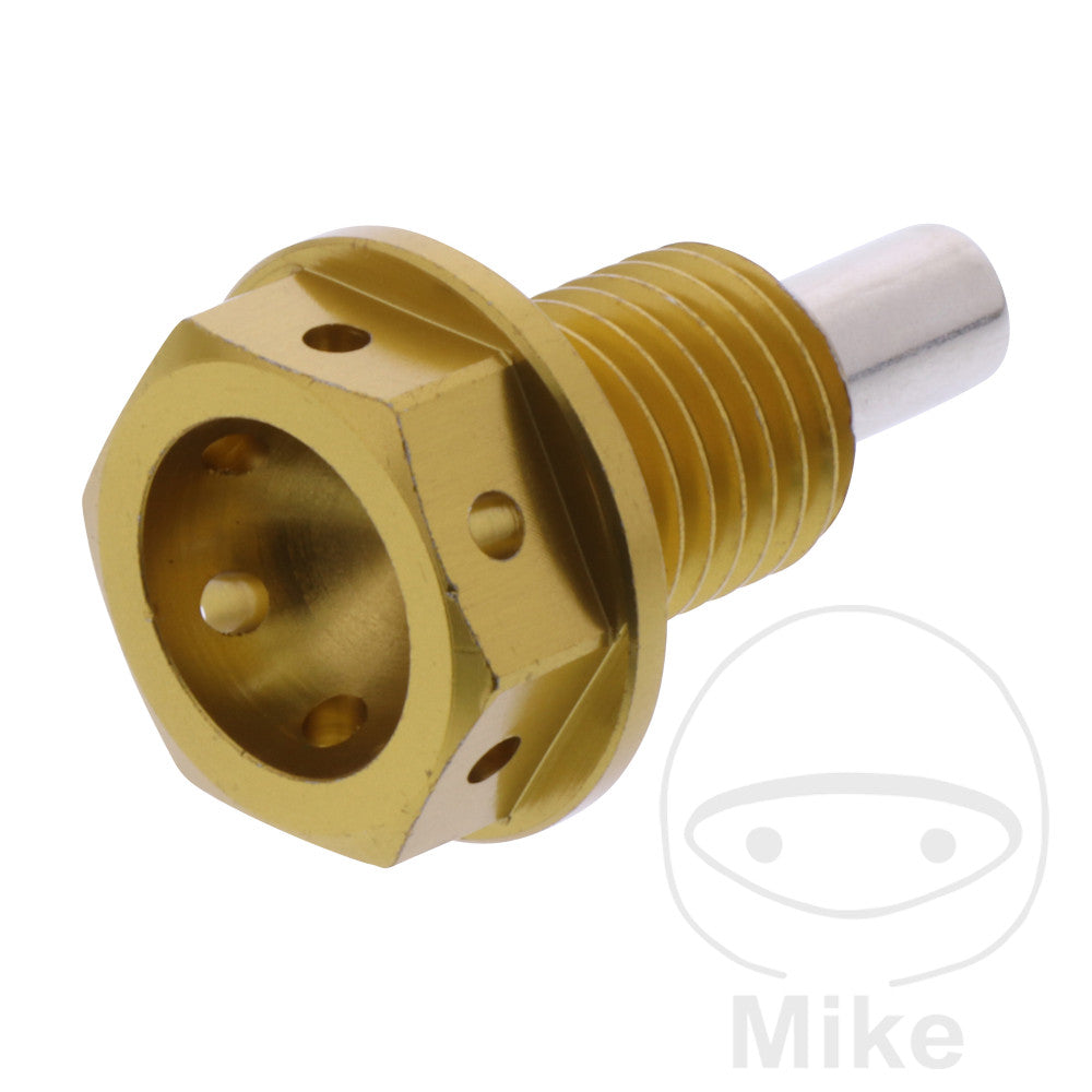 Tornillo magnético de drenaje de aceite JMP Bolt M12X1.5 mm 15 mm alu racing