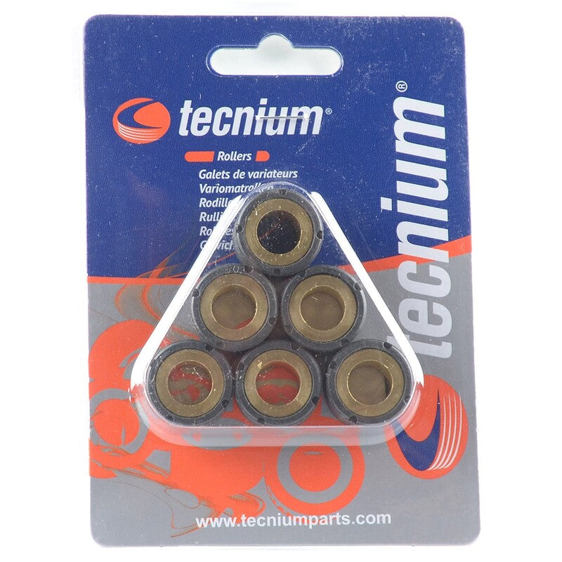 Rodillos de variador TECNIUM 25x14,9mm 20gr - 8 piezas