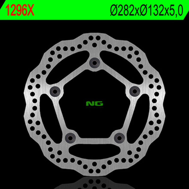 Disco de freno  TRASERO NG BRAKES ondulado fijo
