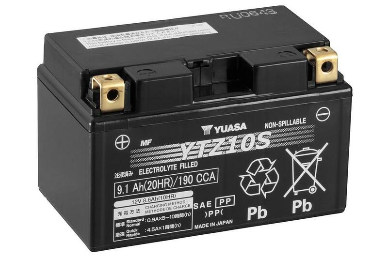 Yuasa battery YTZ10S Wet Charged