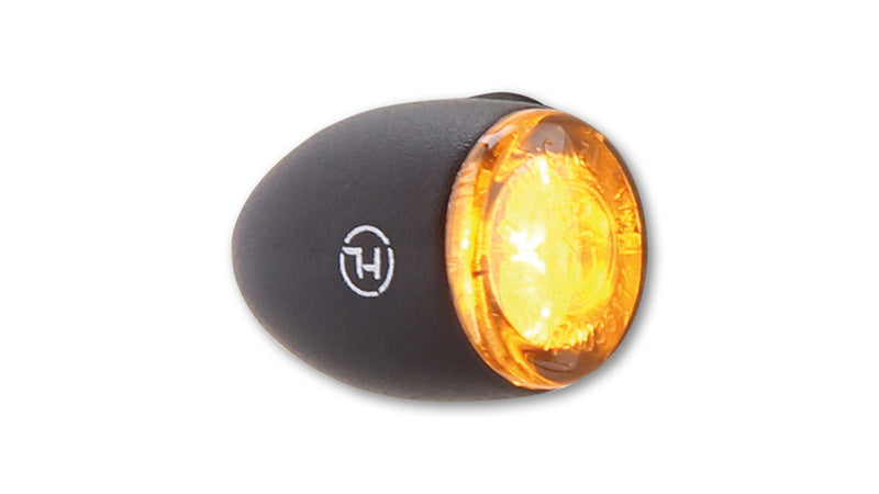 Intermitente LED HIGHSIDER pro ton Two - cristal ahumado - homologado E - Pareja