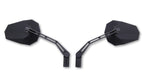 Retrovisor de manillar HIGHSIDER pro Stealth-X1 - negro - Pareja