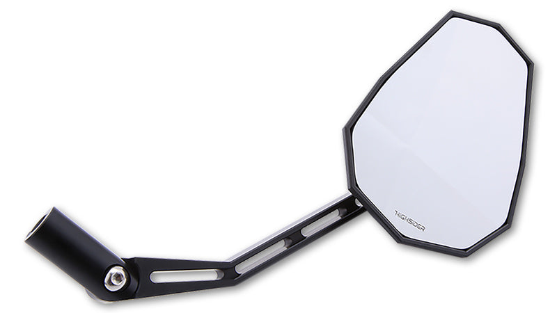 Retrovisor de manillar HIGHSIDER pro Stealth-X1 - negro - Pareja