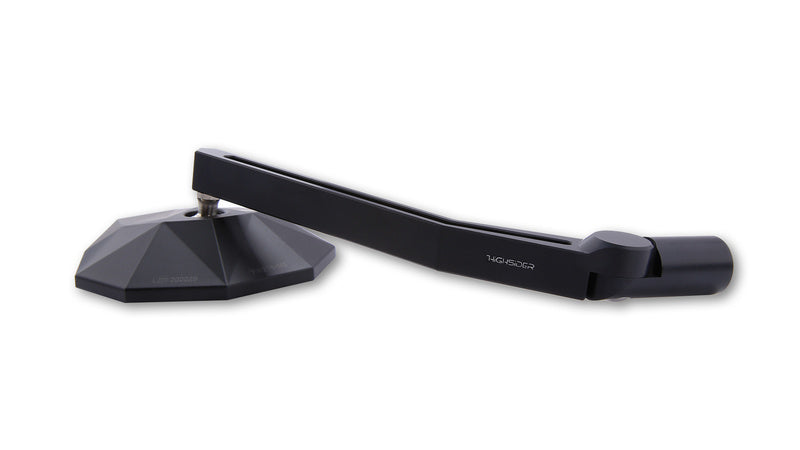 Retrovisor de manillar HIGHSIDER pro Stealth-X1 - negro - Pareja