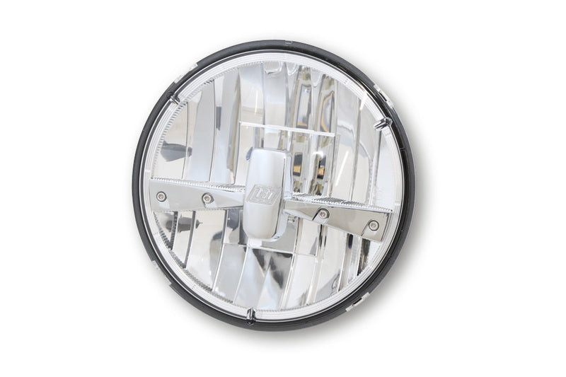 Óptica de faro delantero LED HIGHSIDER pro Type 3 - 7 inch - negro