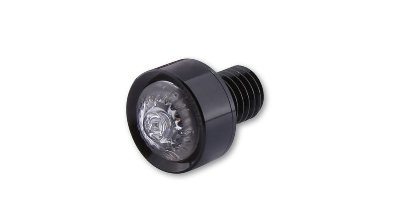 Piloto trasero LED HIGHSIDER pro Mono - negro/traslúcido - 1 pieza