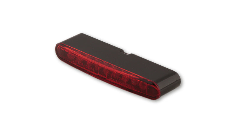 Piloto trasero LED HIGHSIDER pro Stripe - negro/rojo - 1 pieza