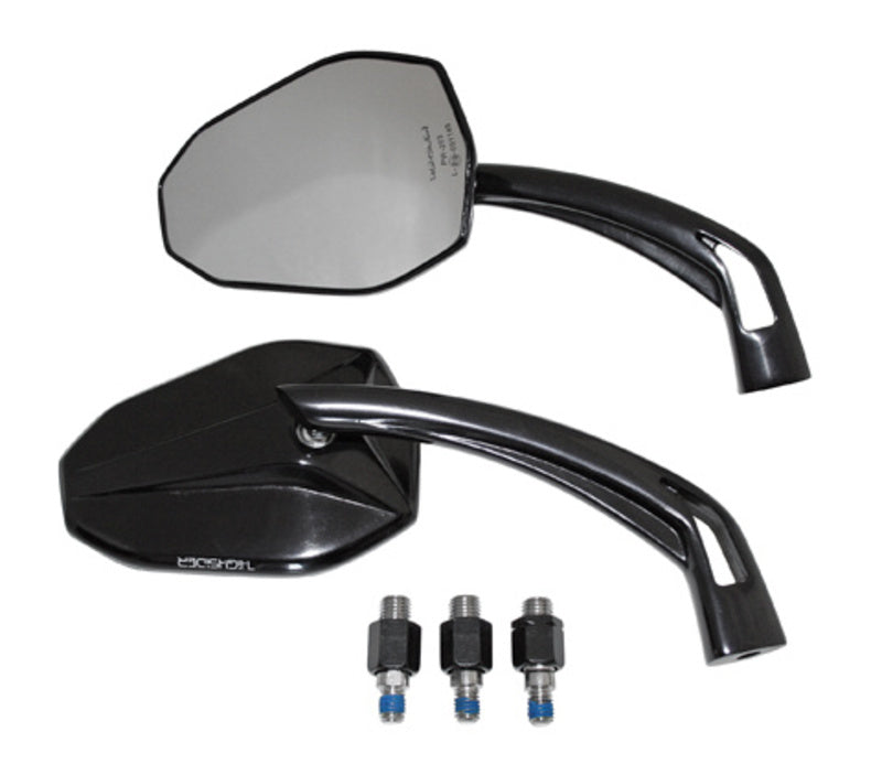 Retrovisor de manillar HIGHSIDER pro Victory - negro