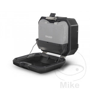 Shad Maleta lateral negra Terra 1 pieza TR36 izq. sin cerradura para 4P Sistema