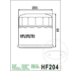 Filtro de aceite Hiflo