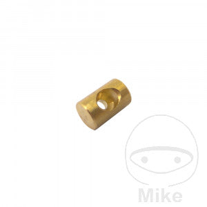 Acoplamiento prisionero para soldar JMP L: 6.5 mm Agujero: 1.8 mm 10 piezas