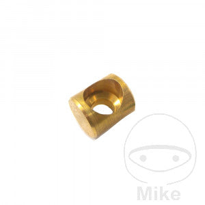 Acoplamiento prisionero para soldar JMP L: 8.9 mm Agujero: 4 mm 10 piezas