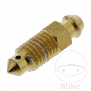 Tornillo sangrador / purgador M8 x 1.25 mm inox V4A dorado
