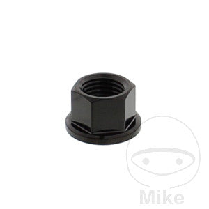 Tuerca para corona JMP Bolt M12 x 1.25 mm inox V4A negro