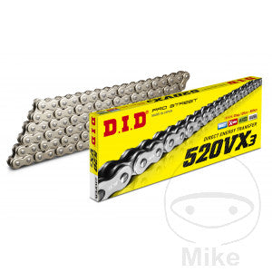 DID X-Ring S&S 520VX3/118 Cadena abierta con enganche remache