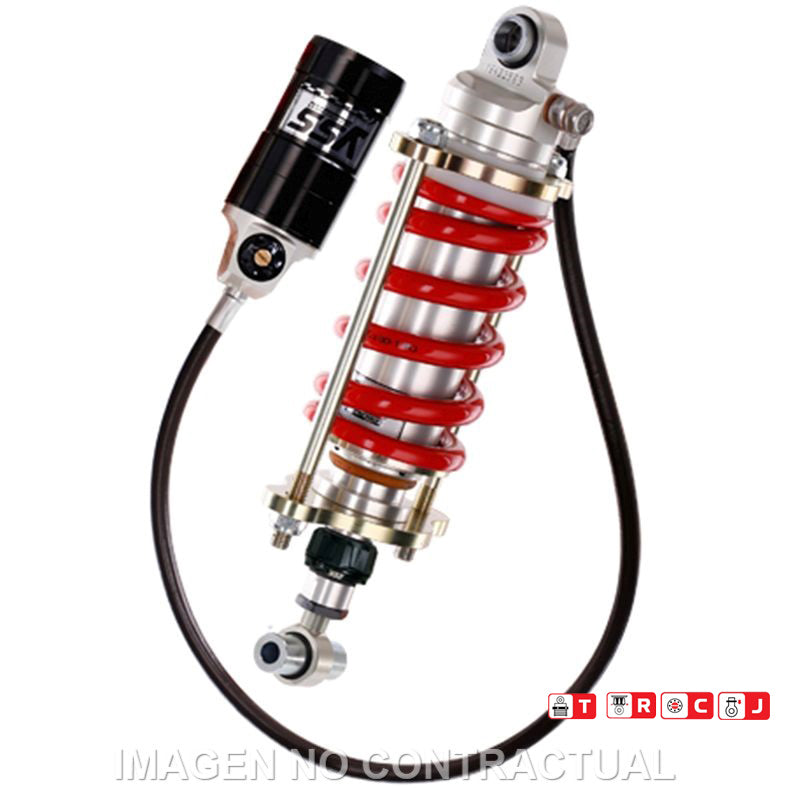 AMORTIGUADOR TRASERO YSS GAS TOP LINE C/BOTELLA Y MANGUITO YAMAHA TMAX 530