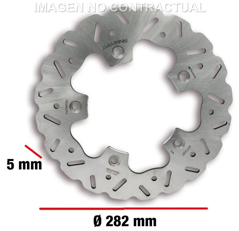 DISCO FRENO TRASERO MALOSSI WHOOP DISC YAMAHA T-MAX 530/560