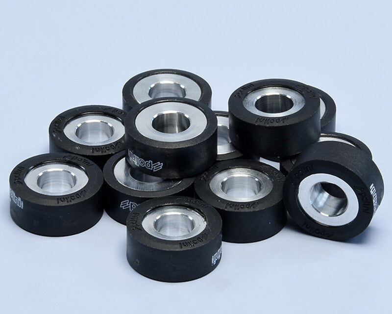 Rodillos de variador POLINI 25x11mm 9,6gr - 12 piezas