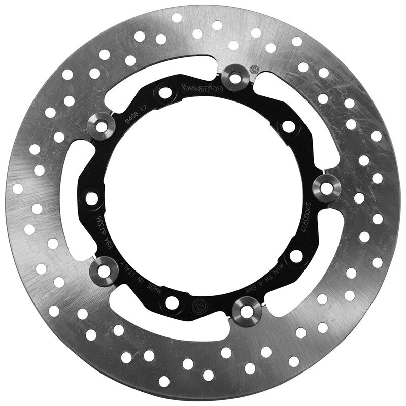 Disco de freno DELANTERO  BREMBO Serie Oro redondo flotante