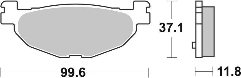 Juego de pastillas sinterizadas CL BRAKES (3058MSC)