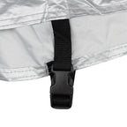 Funda de moto para exterior OXFORD Rainex - Moto / Scooter con baúl - Negro / Plata - XL