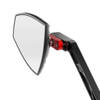 Retrovisor de manillar HIGHSIDER pro Wave - negro/rojo
