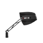 Retrovisor de manillar HIGHSIDER pro Wave - negro/rojo
