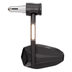 Retrovisor contrapeso de manillar HIGHSIDER pro Victory-Rim - con intermitentes LED - negro - 1 pieza