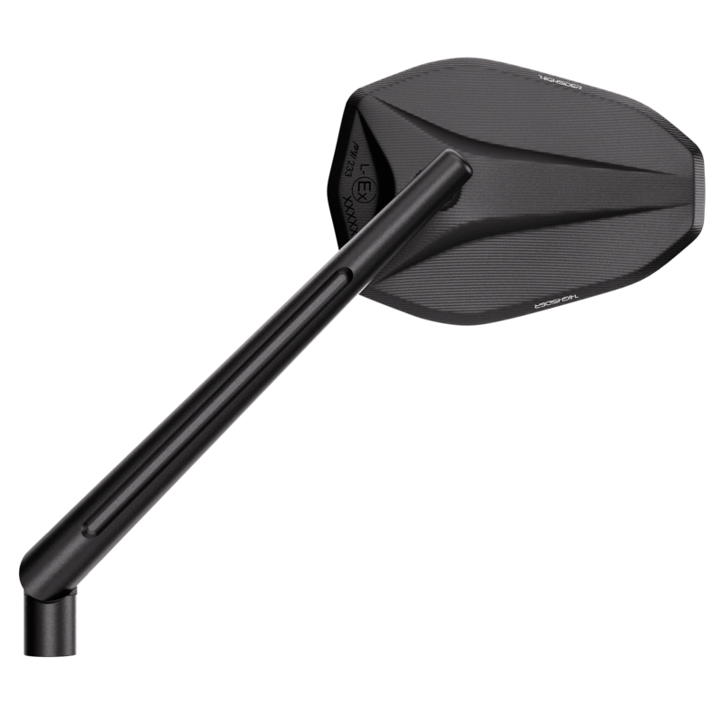 Retrovisor de manillar HIGHSIDER pro Victory-X - negro - 1 pieza