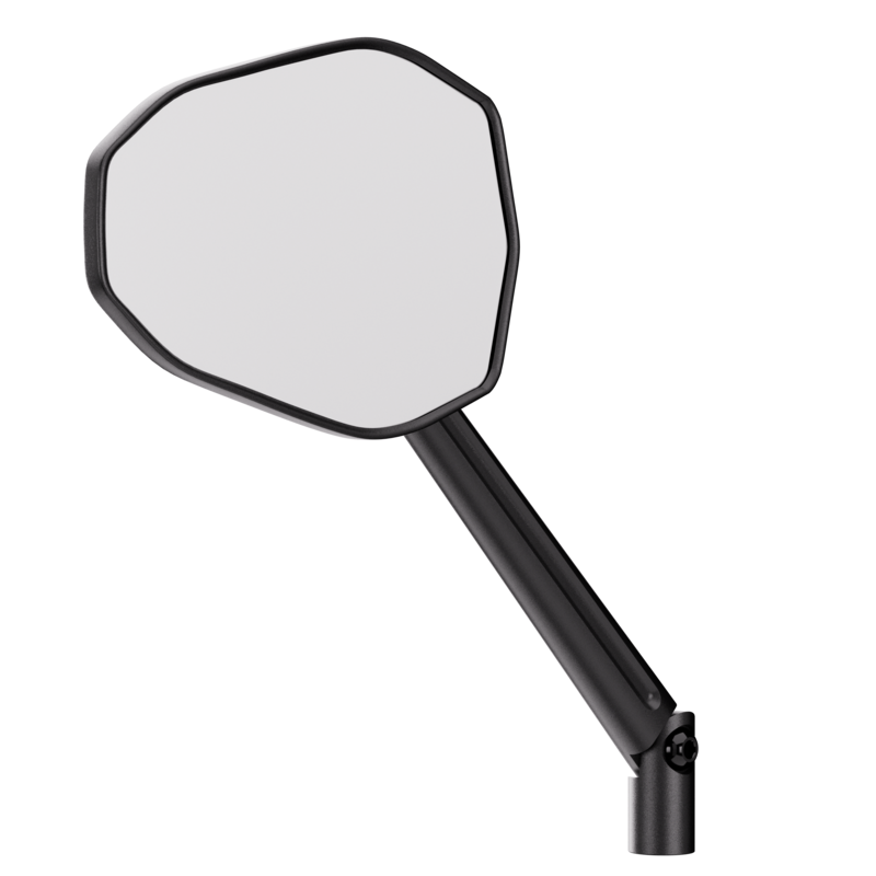 Retrovisor de manillar HIGHSIDER pro Victory-Blast XL - negro - 1 pieza