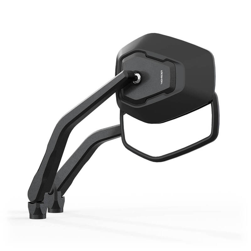 Retrovisor de manillar HIGHSIDER pro Esagano-RS - negro/negro