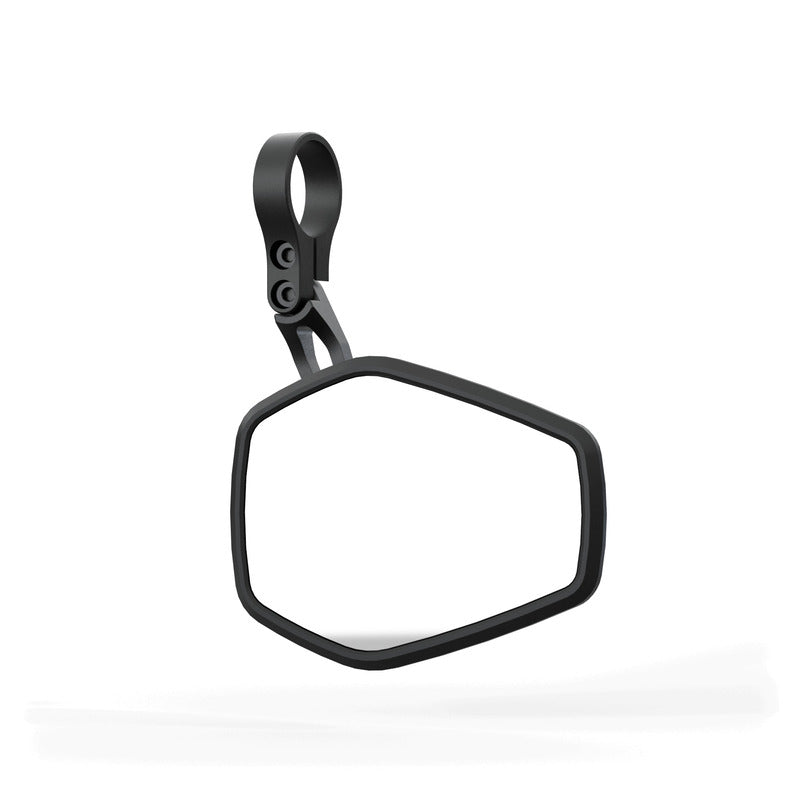Retrovisor contrapeso de manillar HIGHSIDER pro Esagano-RS corto - negro/plata
