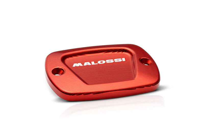 Chasis Controles Tapas de bomba de embrague Tapa para depósito de líquido de frenos MALOSSI - Rojo Tapa para depósito de líquido de frenos MALOSSI - Rojo