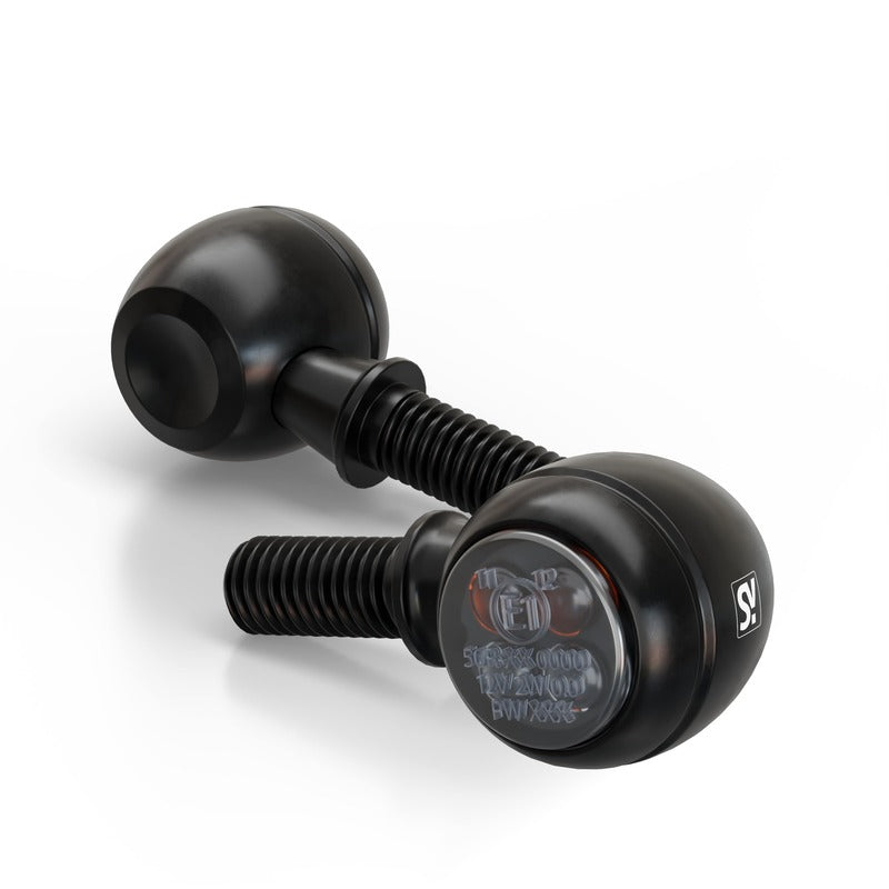 Piloto trasero/intermitente HIGHSIDER smart Circula-S 3in1 - cristal ahumado - homologado E - Pareja