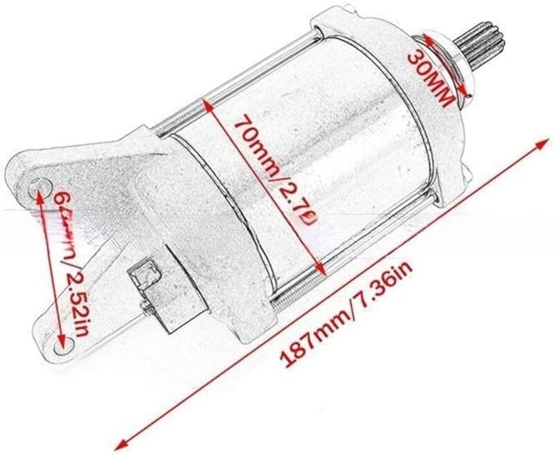 Motor de Arranque TECNIUM