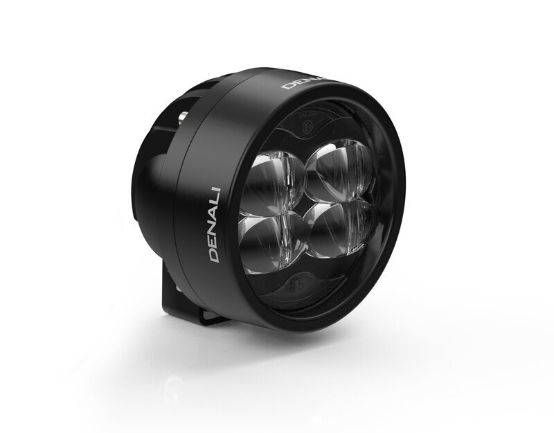 Kit de faro antiniebla LED DENALI D3 con cableado y controlador DialDim™