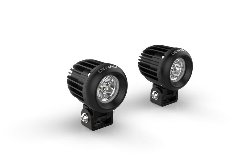 Kit de faro auxiliar LED DENALI D2 con cableado y controlador DialDim™