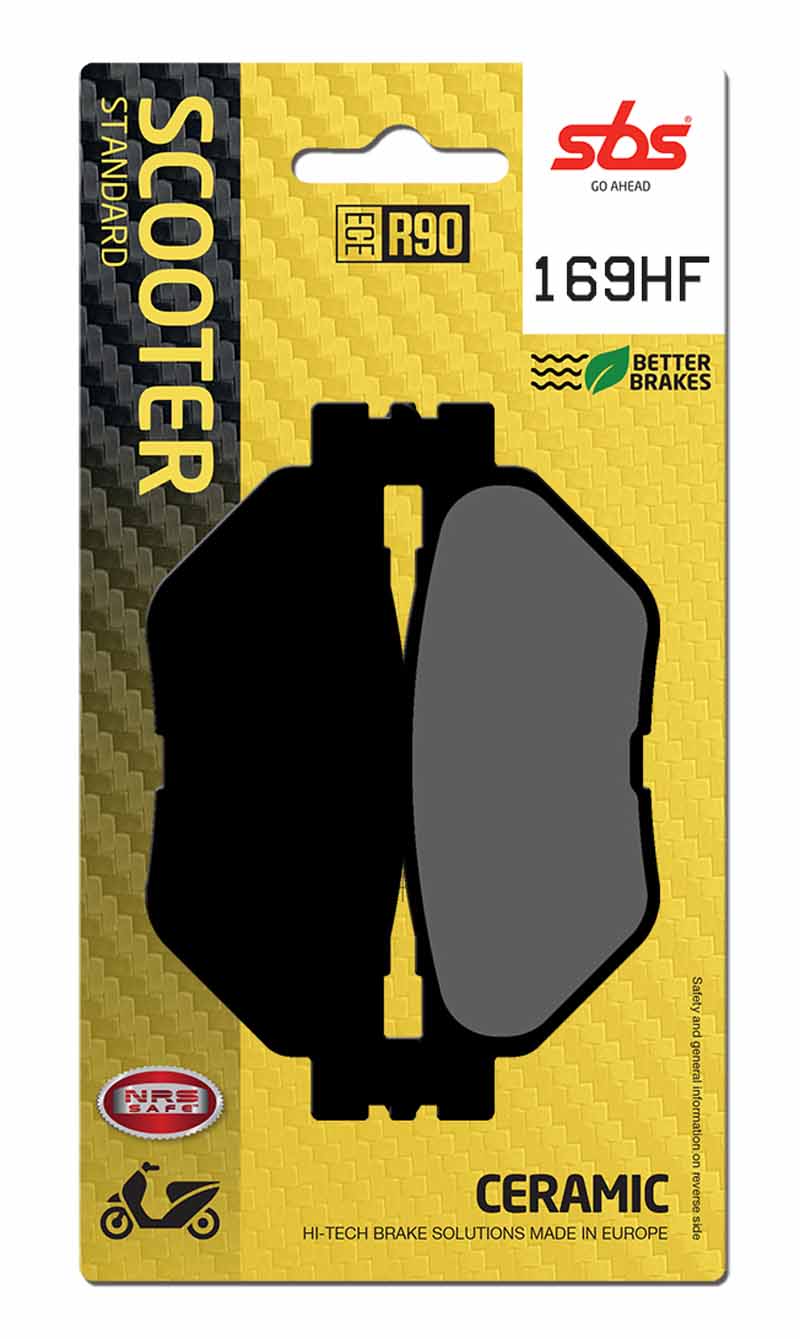 PASTILLA DE FRENO SBS P169-HF