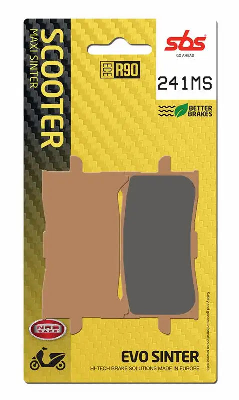 PASTILLA DE FRENO SBS P241-MS