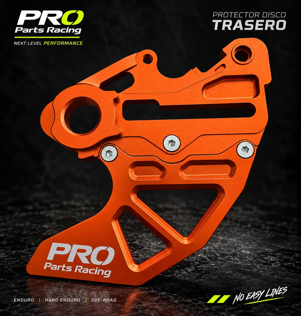 RHINO GUARD • Protector disco trasero CNC KTM / Husqvarna 2003-2027 · GasGas 2021-2027