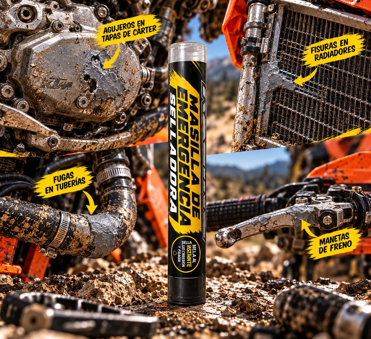 MASILLA DE EMERGENCIA SUPREME RACING 110