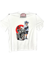Camiseta manga corta blanca The Dark Side