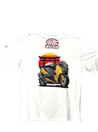 Camiseta manga corta blanca The Dark Side