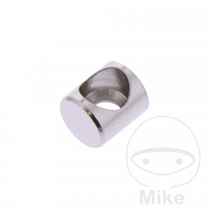 Acoplamiento prisionero para soldar JMP L: 8 mm Agujero: 6.4 mm 10 piezas
